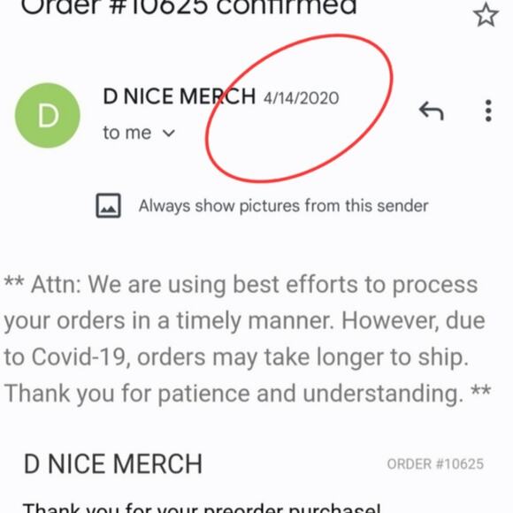 DJ D-Nice Presents Club Quarantine Pandemic Black T-Shirt | Men's XL - Picture 12 of 13